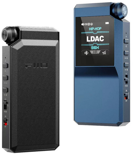 高音質便攜式音樂播放器 隨時隨地沉浸在音樂世界, 黑色, FIIO BTR17
