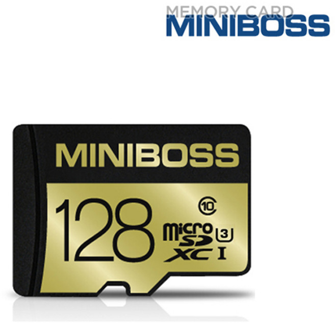 미니보스 microSD 메모리 외장메모리, 128GB, 1개