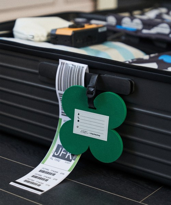 LUCKY PLANET 가방 백 [DRPX럭키플래닛] 캐리어 네임택 CLOVER 그린