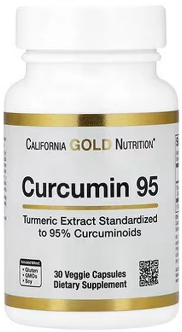 캘리포니아 골드 뉴트리션 커큐민 95 500mg 베지 캡슐 30정, 1개 - 쿠팡