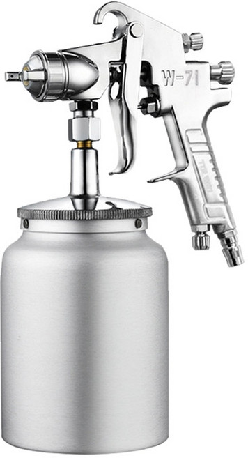 吸上式氣動噴漆槍 附漆杯1000cc, 1個