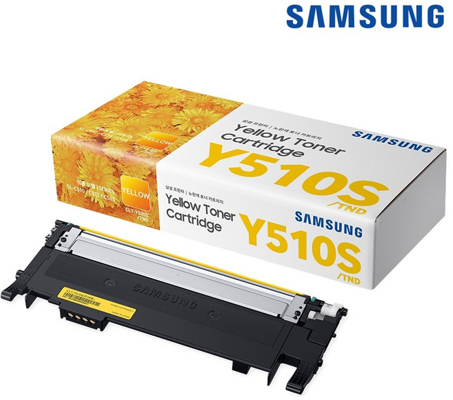 삼성 CLT-K510S 정품토너, 1개, CLT-Y510S 노랑/정품