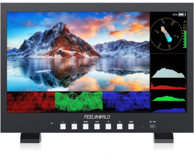 필월드 FVM215 21.5인치 1000니트 고휘도 제작 방송 스튜디오 모니터 웨이브폼 LUT 8비트 컬러 깊이 4K60Hz HDMI 3GSDI 입출력, 필월드 FVM215 21.5인치 1000니트 고휘도 제