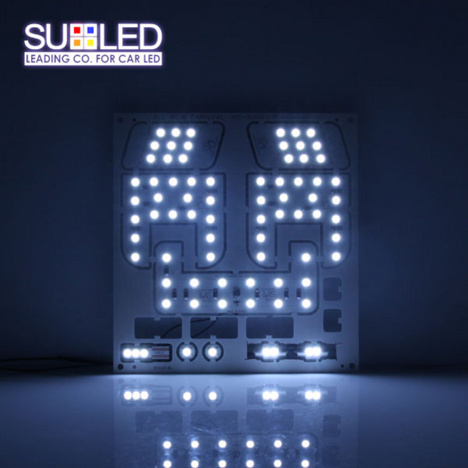 수엘이디 썬루프 차량용 올 뉴 카니발 LED 실내등 풀세트, 혼합색상, 1세트