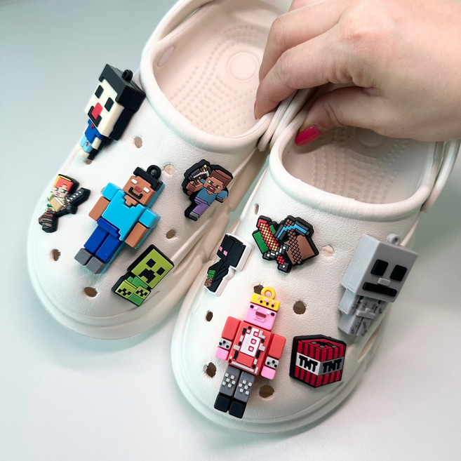 땡스스토리 마인크래프트 3rd 버젼 3D입체 악세사리 파츠 10P