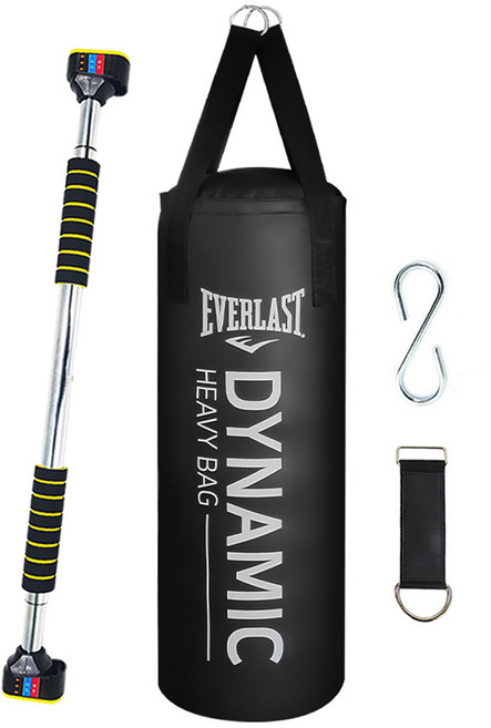 에버라스트 에버라스트 다이나믹 헤비백 블랙 85cm + 철봉 세트 샌드백