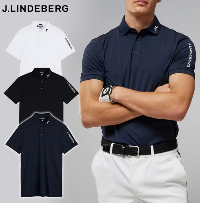 제이린드버그 골프웨어 남성 반팔 티셔츠 / 투어테크 슬림핏 폴로 / GMJT11824 0000 9999 6855 / GMJT09822