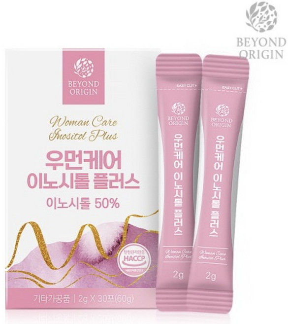 비욘드오리진 우먼케어 이노시톨 플러스 2g x 30포, 1박스, 60g