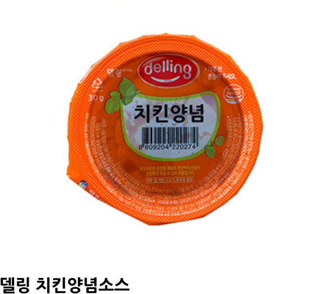 델링 치킨양념 디핑소스, 30g, 100개