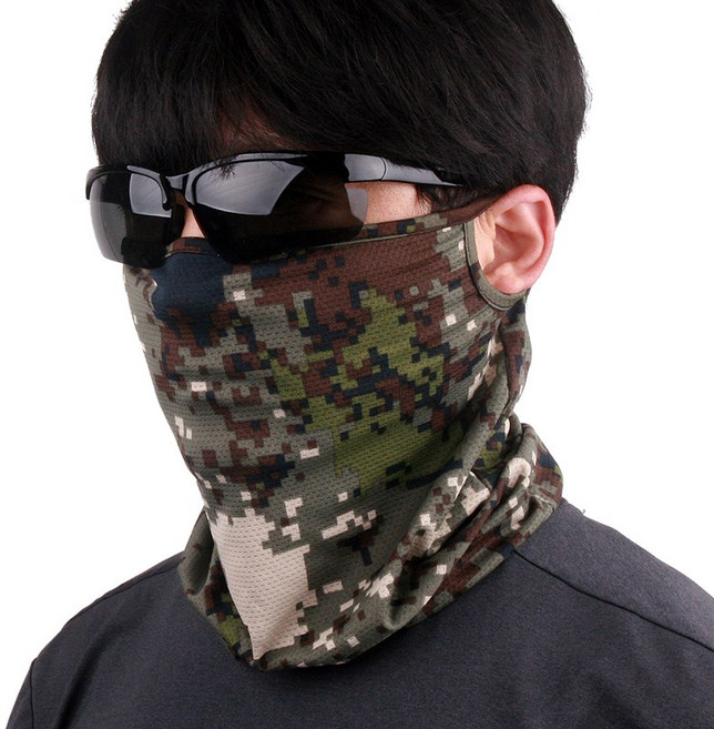 FOBeL 밀리터리 쿨마스크 군인마스크 자외선차단마스크, 1개