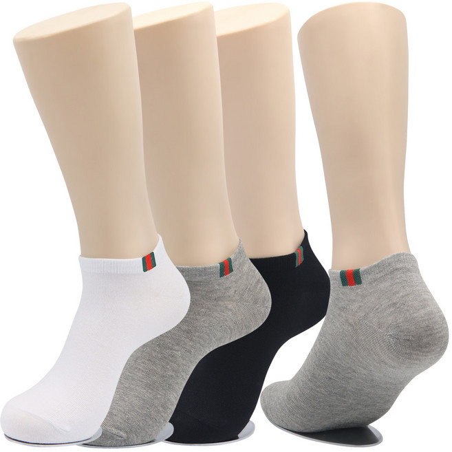 양말쟁이 남성 여성 발목 포인트 세로띠 발목양말