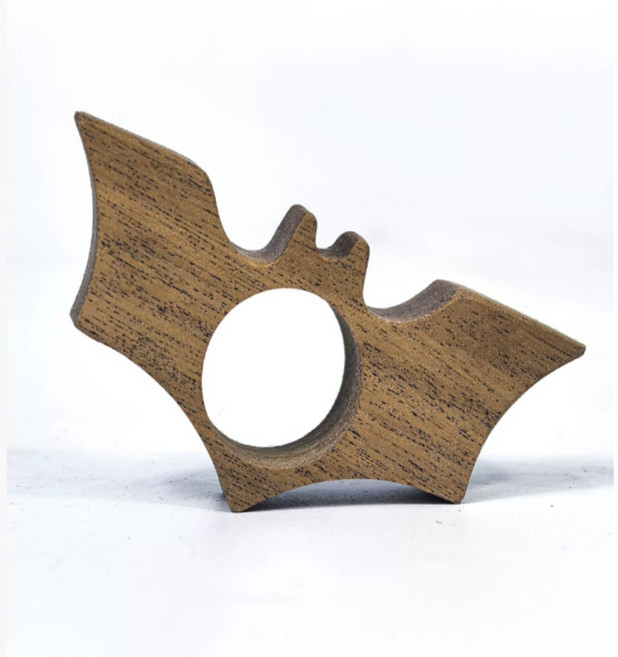 [동물에디션]웰로비 독서링 북홀더링 원목 북홀더 우드, 1개, 박쥐에디션