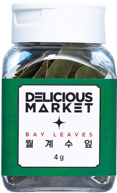 딜리셔스마켓 월계수잎 향신료, 4g, 2개