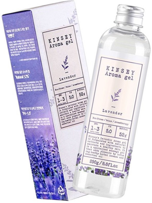 레드컨테이너 킨제이 아로마젤 캡용기형 라벤더, 250g, 1개