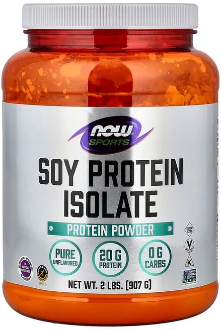 NOW Foods Sports 분리 대두 단백질 자연스러운 무맛 907g(2lbs) NOW-02152, 907g, 1개 - 쿠팡
