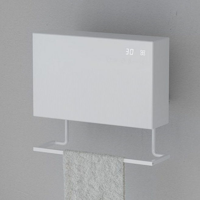 한일 욕실 온풍기 화장실 가정용 벽걸이 RF리모컨 롱레인지 온풍기 26년 신제품, 단품, WHITE