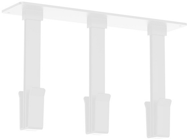 리노아 무타공 벽걸이 컵걸이 컵거치대 컵홀더 물빠짐 주방정리 인테리어, 1개, 화이트b