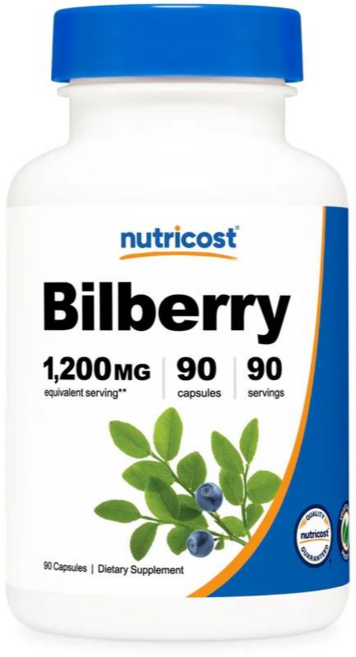 nutricost 山桑子膠囊 1200mg, 90顆, 1罐