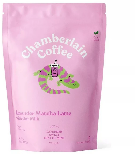 Chamberlain Coffee 체임벌린 커피 라벤더 말차 라떼 오트밀크 - 쿠팡