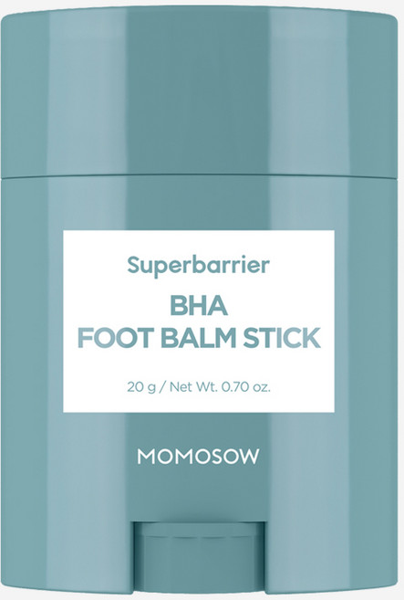 모모쏘우 슈퍼배리어 바하 풋밤 스틱 / 발각질제거 각질연화효소 풋스틱, 20g, 1개