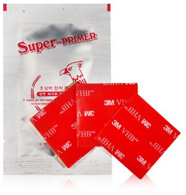 토드 하이패스 강력테이프 3M 양면테이프 초강력접착증진제 프, 1개