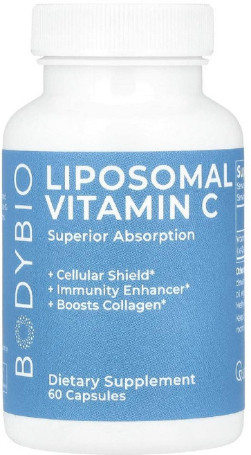 BodyBio 리포좀 비타민c 1000mg 60캡슐 1개월 리포솜 아스코르브산, 1개, 60정