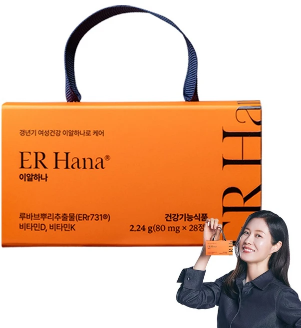 이알하나 ERr731 여성 갱년기 영양제, 1개, 28정 - 쿠팡