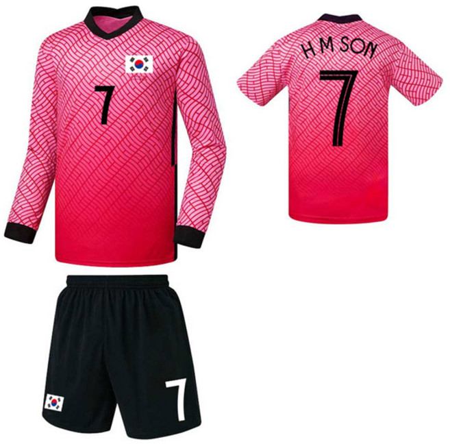 한국 국가대표 유소년 어린이 성인 축구 유니폼 F0345 호환상품