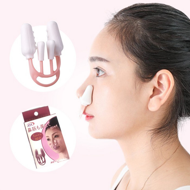 [췸이네]하이라인 실리콘 콧대 교정기 / 콧볼축소 콧끝높이기 비수술교정, 1개, 상세페이지 참조