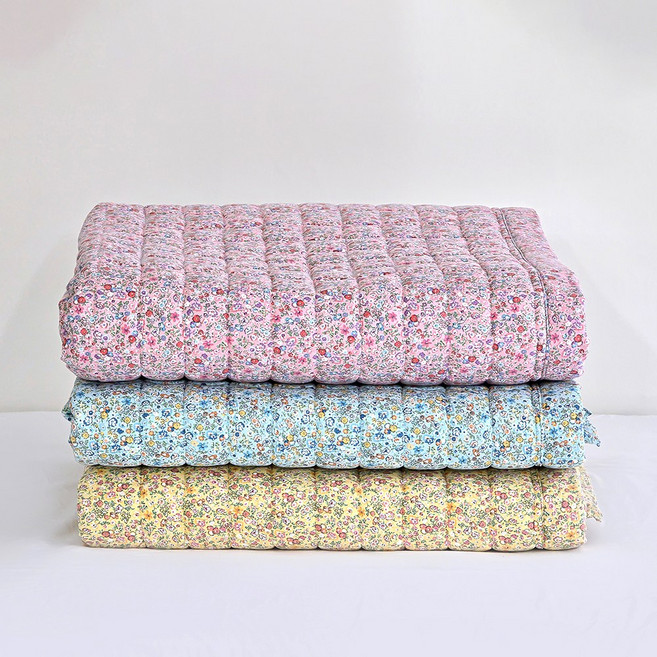 아르떼베딩 슈가 고정밴드 부드러운 침대패드 매트리스 이불 깔개 알러지케어 패드 Q SS, 옐로우