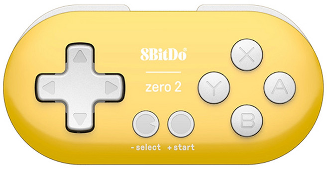 8BitDo 제로2 블루투스 게임패드, 1개, 레몬옐로우