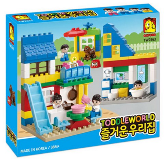옥스포드 토들월드 우리집 2563, 혼합색상, 1개