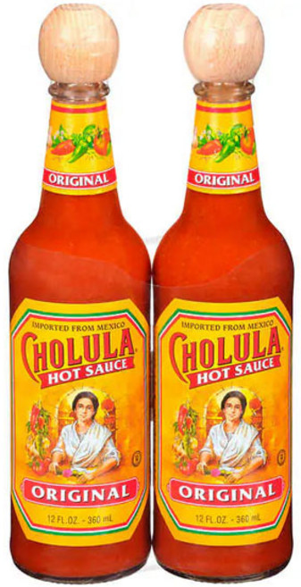 Cholula Hot Sauce Original 촐룰라 핫소스 오리지널 12oz(360 ml) 2 개입, 2개, 360ml
