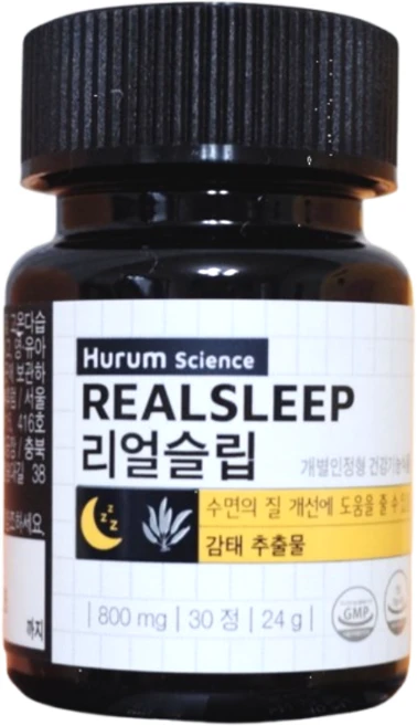 휴럼사이언스 리얼슬립 감태추출물 24g, 1개, 800mg - 쿠팡