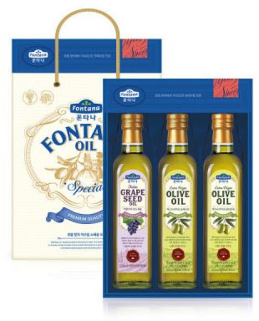 (4세트)폰타나 스페셜 오일세트 4호 /선물세트/명절선물, (6세트)폰타나 스페셜 오일세트 2호 /선물세트/명절선