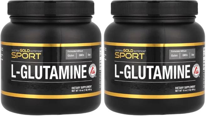 캘리포니아 골드 뉴트리션 California Gold L Glutamine Powder AjiPure L-글루타민 아지퓨어 순수 파우더 454g, 2개 - 쿠팡