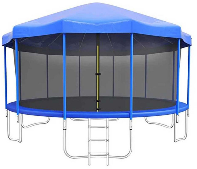 대형 트램펄린 지붕 캠핑장 천막 방수 보호망 방방이 야외, 1개, 12피트(트램폴린 미포함)