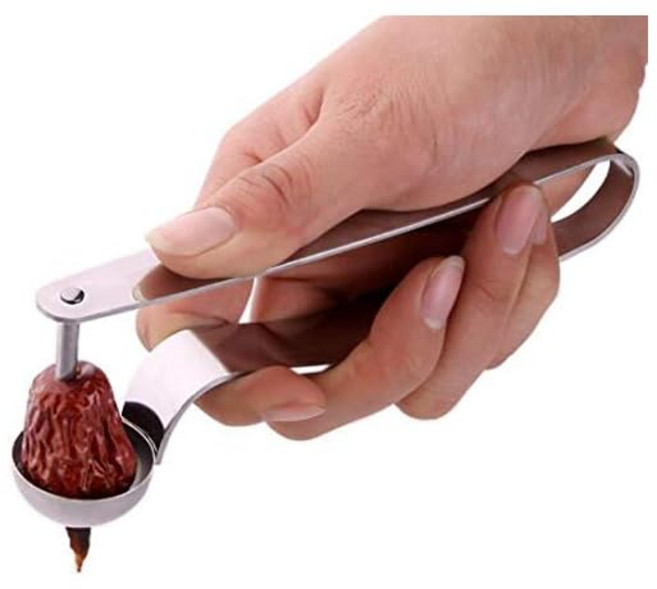 SZM 종자 채취기 씨 제거 체리 피터 체리 사쿠란포 올리브 과육에 상처가 나지 않고 스테인리스, 01 green