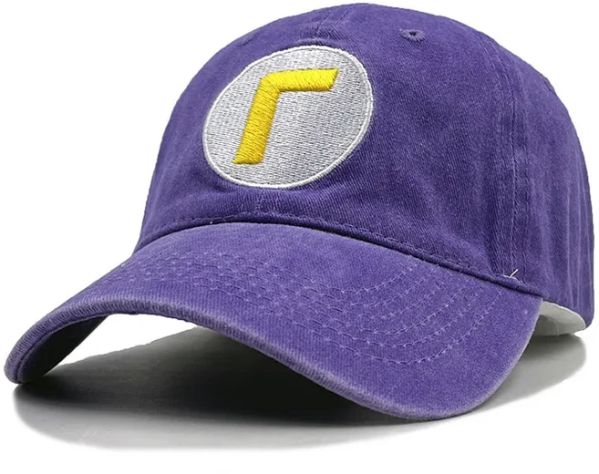 카와이 게임 슈퍼 마리오 야구 모자 학생 스포츠 선 스크린 태양 어린이 힙합, 04 zi