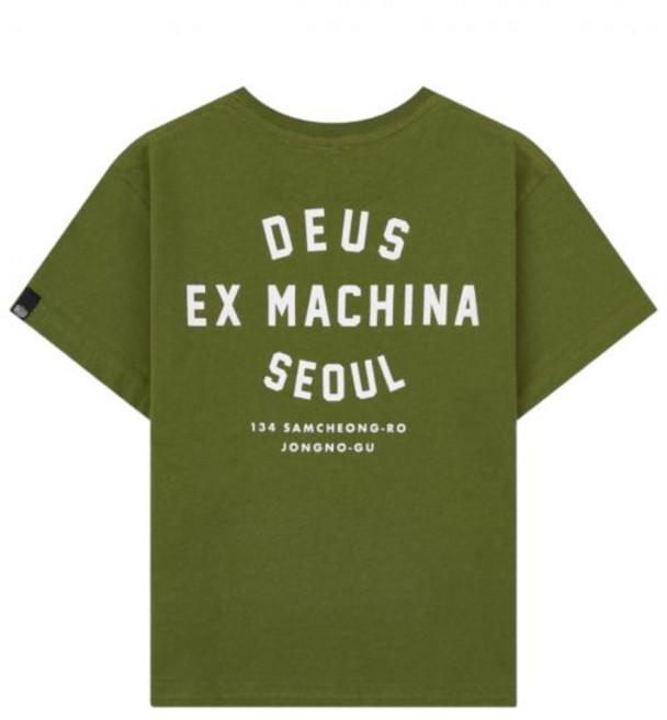 [정품 보증] College Samcheong T-Shirt Rover 키즈 데우스 엑스 마키나 컬리지 삼청 티셔츠 로버 그린