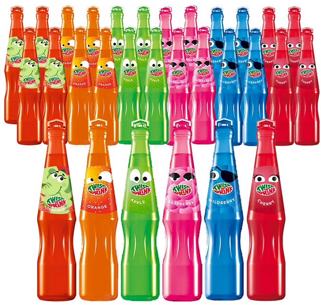 트위스트앤드링크200ml 딸기 5개+오렌지 5개+사과 5개+라즈베리 5개+와일드베리 5개+체리 5개 (총30개) 어린이주스음료수과일, 30개, 200ml