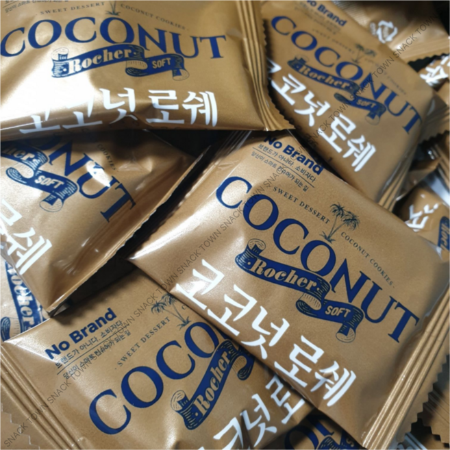 노브랜드 과자 코코넛로쉐 대용량 간식, 50개