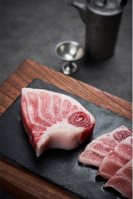 [튜나 하우스] 참다랑어 특수 부위 (소량 참치 회) 200g / 400g, 1개, 참다랑어 배꼽살 200g