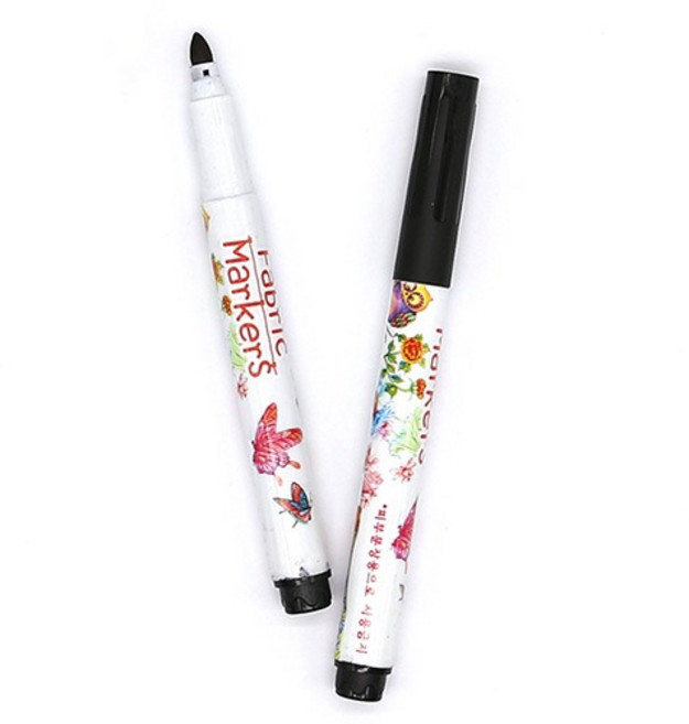 패브릭 마카 검정색 A-03-113