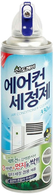 산도깨비 에어컨세정제 330ml 에어컨청소 냄새제거