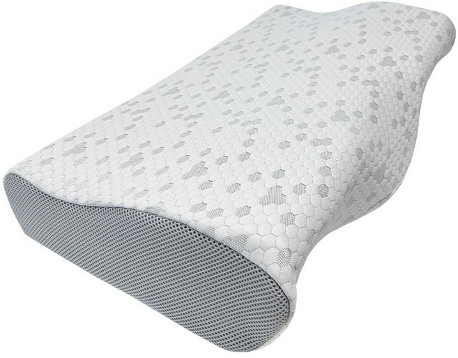 미토리 태국산 1등급 100% 천연라텍스베개 4세 C커브 경추베개, 쿨화이트, 1개