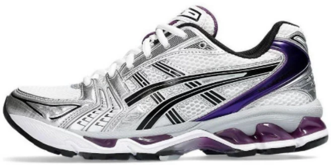 아식스 젤카야노 14 화이트 미드나이트 1202A056 남녀공용(증정품 수납백), 111+증정품 수납백, 265 - 쿠팡