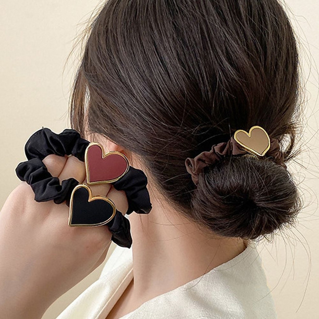 하트 예쁜 밴드 사랑 곱창 귀여운 신축성좋은 당고 똥 76386pc 1(EA)