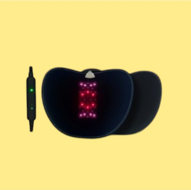 국산 근적외선 여성질환 치질 치루 치핵 방석 좌욕기 좌욕방석 항문 전립선 관리, 블랙