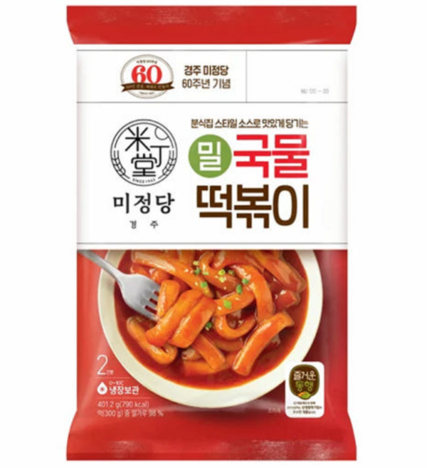 [냉장] CJ 미정당 국물떡볶이 401.2g, 1개